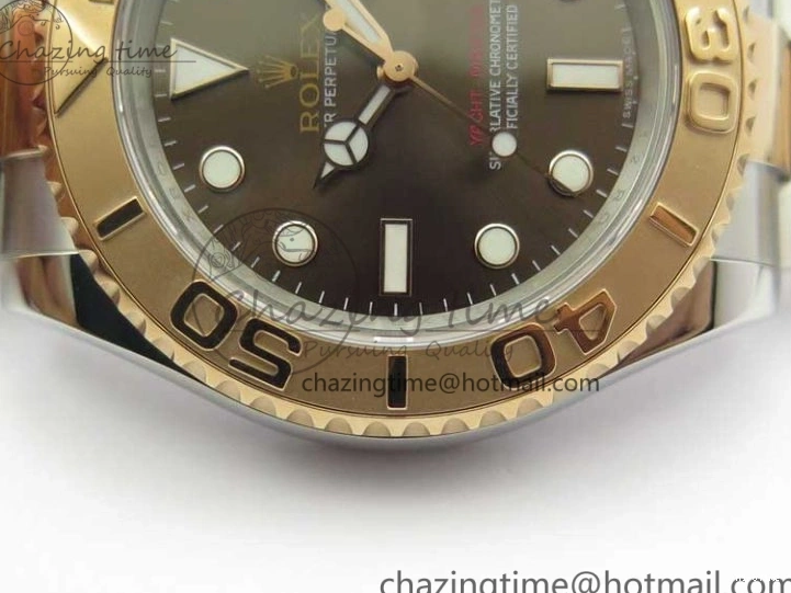 MiroTime 0522 Soft Yacht-Master 116621 ARF 1:1 Best Edition Brown Dial on SS RG Bracelet SH3135 V 3062